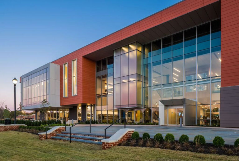 Libbie Mill Library Richmond, VA ECO Cladding